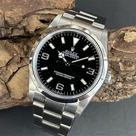 pre-owned rolex explorer|rolex explorer 36mm retail price.